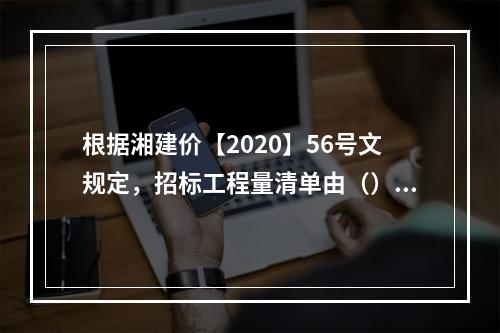 根据湘建价【2020】56号文规定，招标工程量清单由（）组成