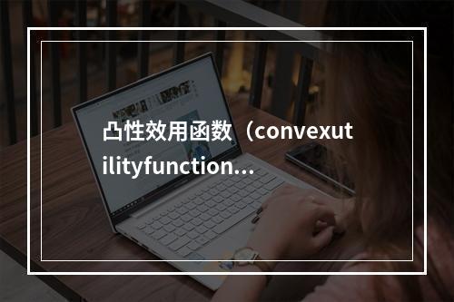 凸性效用函数（convexutilityfunction）表