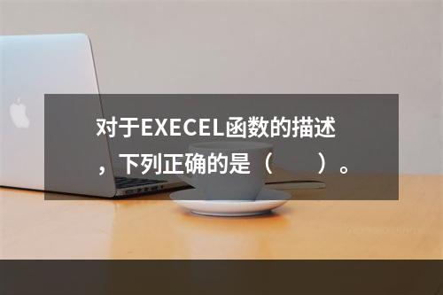 对于EXECEL函数的描述，下列正确的是（　　）。