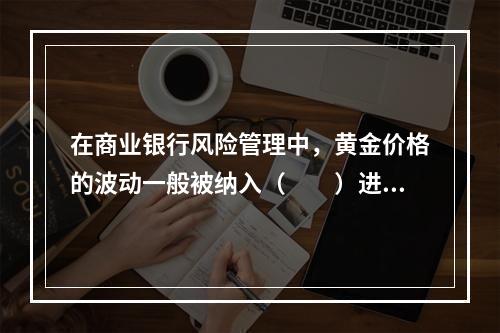 在商业银行风险管理中，黄金价格的波动一般被纳入（　　）进行管