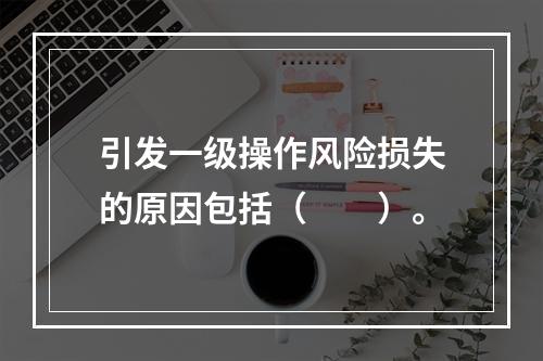 引发一级操作风险损失的原因包括（　　）。