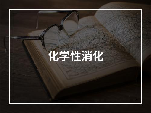 化学性消化