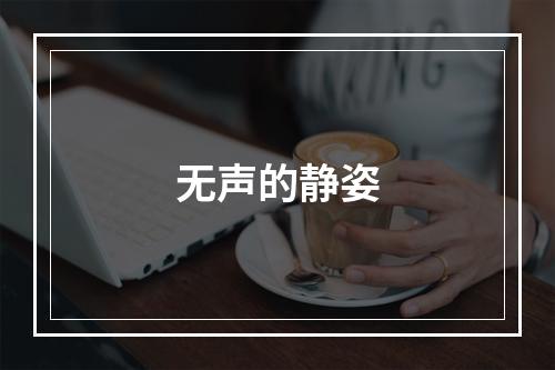 无声的静姿