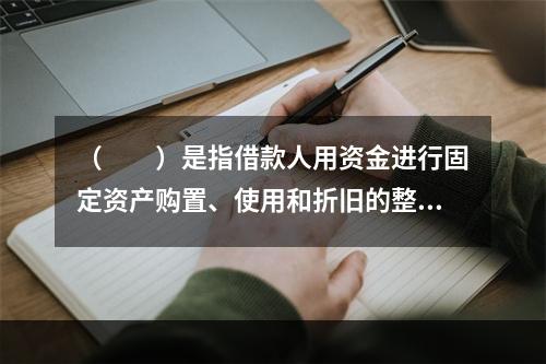 （　　）是指借款人用资金进行固定资产购置、使用和折旧的整个循