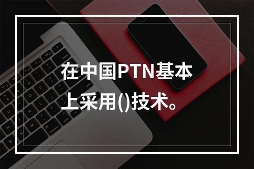 在中国PTN基本上采用()技术。