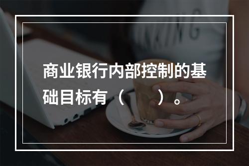 商业银行内部控制的基础目标有（　　）。