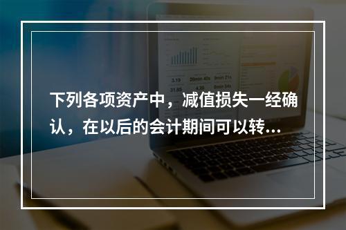 下列各项资产中，减值损失一经确认，在以后的会计期间可以转回的