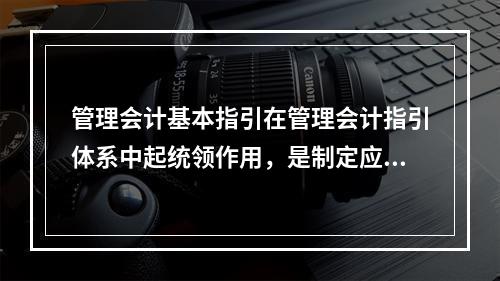 管理会计基本指引在管理会计指引体系中起统领作用，是制定应用指