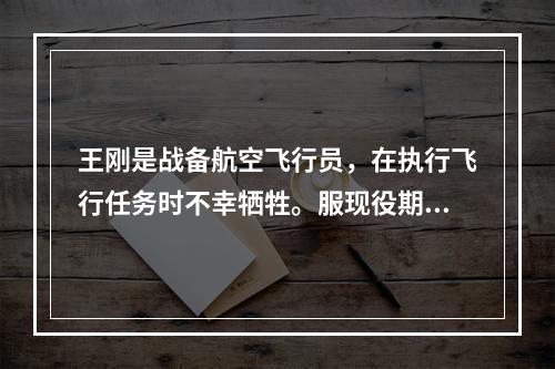 王刚是战备航空飞行员，在执行飞行任务时不幸牺牲。服现役期间，