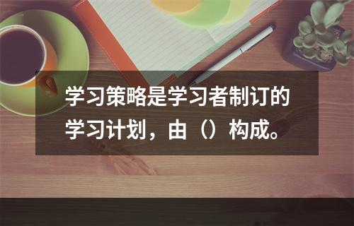 学习策略是学习者制订的学习计划，由（）构成。