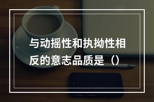 与动摇性和执拗性相反的意志品质是（）