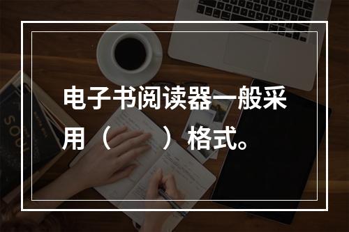 电子书阅读器一般采用（　　）格式。