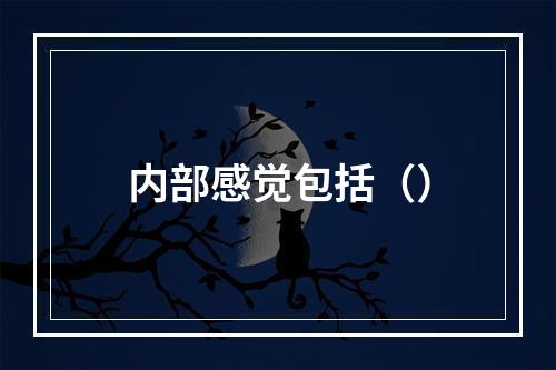 内部感觉包括（）