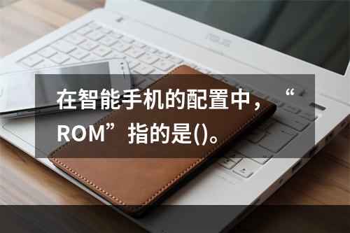 在智能手机的配置中，“ROM”指的是()。