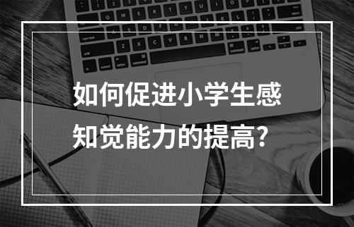 如何促进小学生感知觉能力的提高?