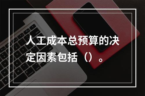 人工成本总预算的决定因素包括（）。