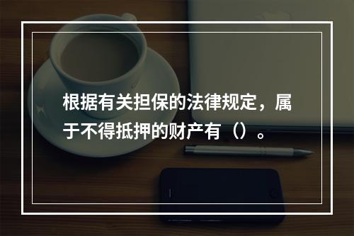 根据有关担保的法律规定，属于不得抵押的财产有（）。