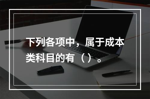 下列各项中，属于成本类科目的有（ ）。