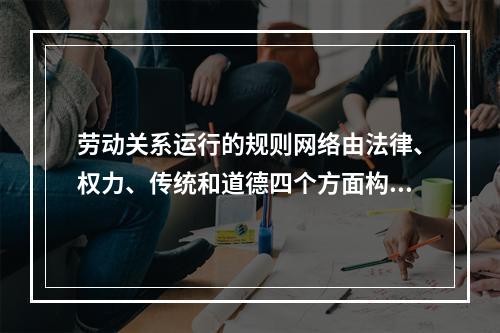 劳动关系运行的规则网络由法律、权力、传统和道德四个方面构成其