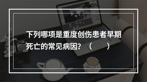 下列哪项是重度创伤患者早期死亡的常见病因？（　　）