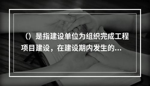 （）是指建设单位为组织完成工程项目建设，在建设期内发生的各类