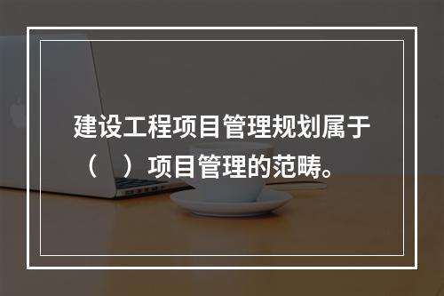 建设工程项目管理规划属于（　）项目管理的范畴。