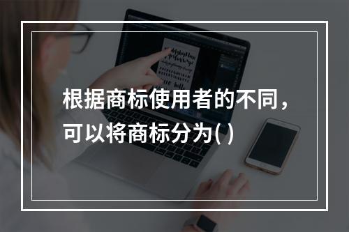 根据商标使用者的不同，可以将商标分为( )