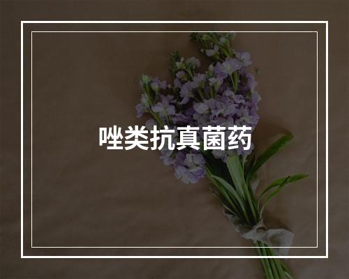 唑类抗真菌药