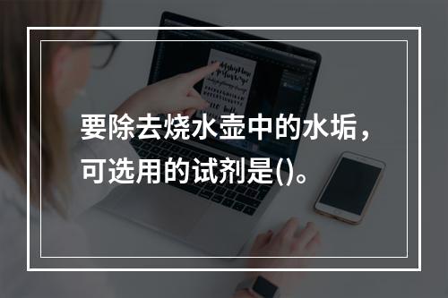 要除去烧水壶中的水垢，可选用的试剂是()。