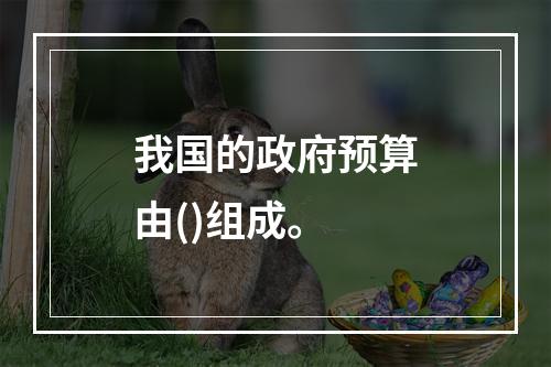 我国的政府预算由()组成。