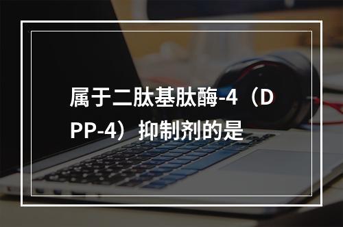 属于二肽基肽酶-4（DPP-4）抑制剂的是