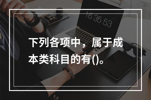 下列各项中，属于成本类科目的有()。