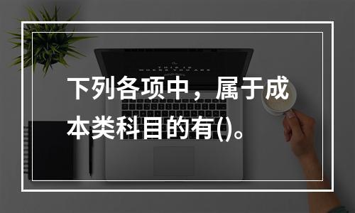 下列各项中，属于成本类科目的有()。