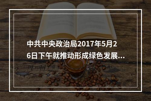 中共中央政治局2017年5月26日下午就推动形成绿色发展方式