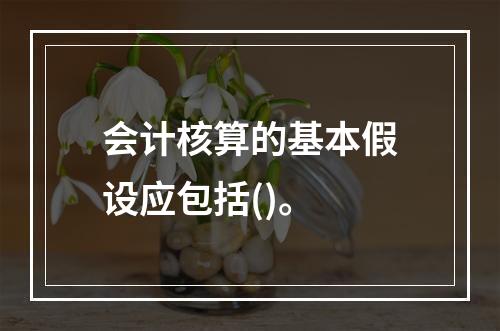 会计核算的基本假设应包括()。