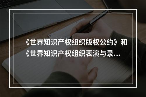 《世界知识产权组织版权公约》和《世界知识产权组织表演与录音制