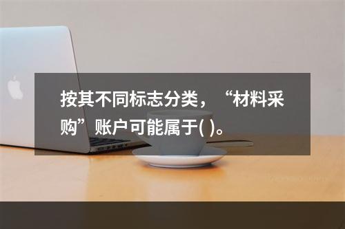 按其不同标志分类，“材料采购”账户可能属于( )。