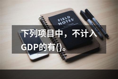 下列项目中，不计入GDP的有()。