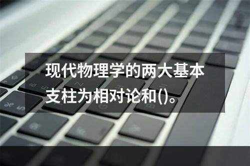 现代物理学的两大基本支柱为相对论和()。