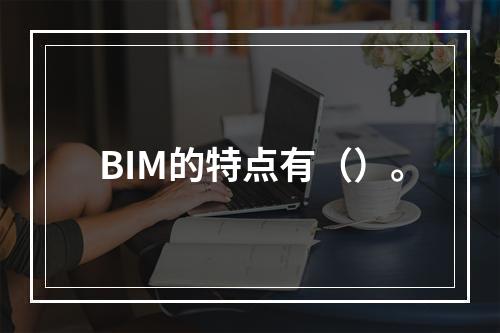 BIM的特点有（）。