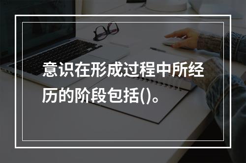 意识在形成过程中所经历的阶段包括()。