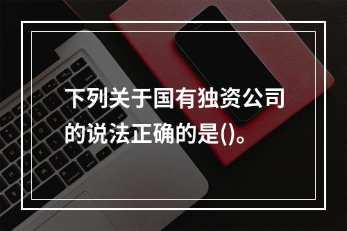 下列关于国有独资公司的说法正确的是()。