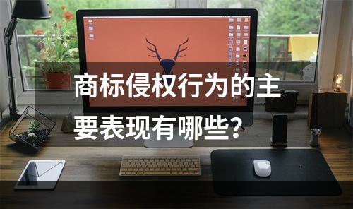 商标侵权行为的主要表现有哪些？