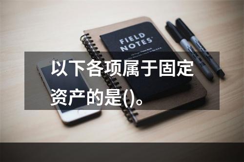 以下各项属于固定资产的是()。