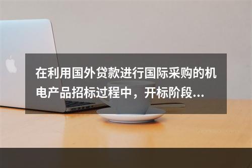 在利用国外贷款进行国际采购的机电产品招标过程中，开标阶段，当