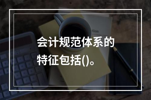 会计规范体系的特征包括()。