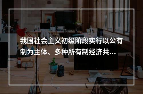 我国社会主义初级阶段实行以公有制为主体、多种所有制经济共同发