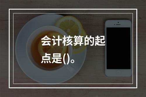 会计核算的起点是()。