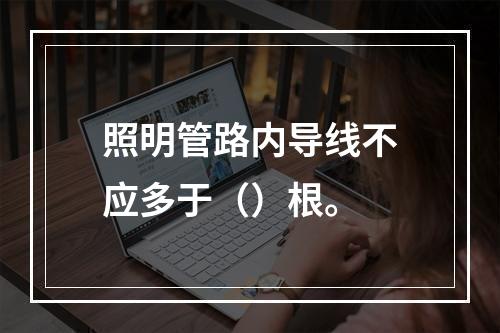 照明管路内导线不应多于（）根。