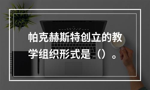 帕克赫斯特创立的教学组织形式是（）。